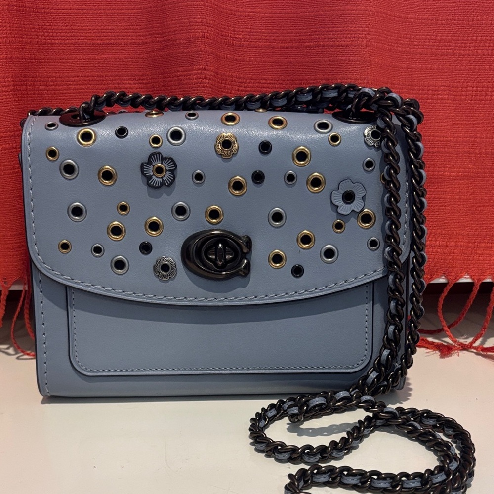 Coach Floral Parker 18 Crossbody Shoulder Bag